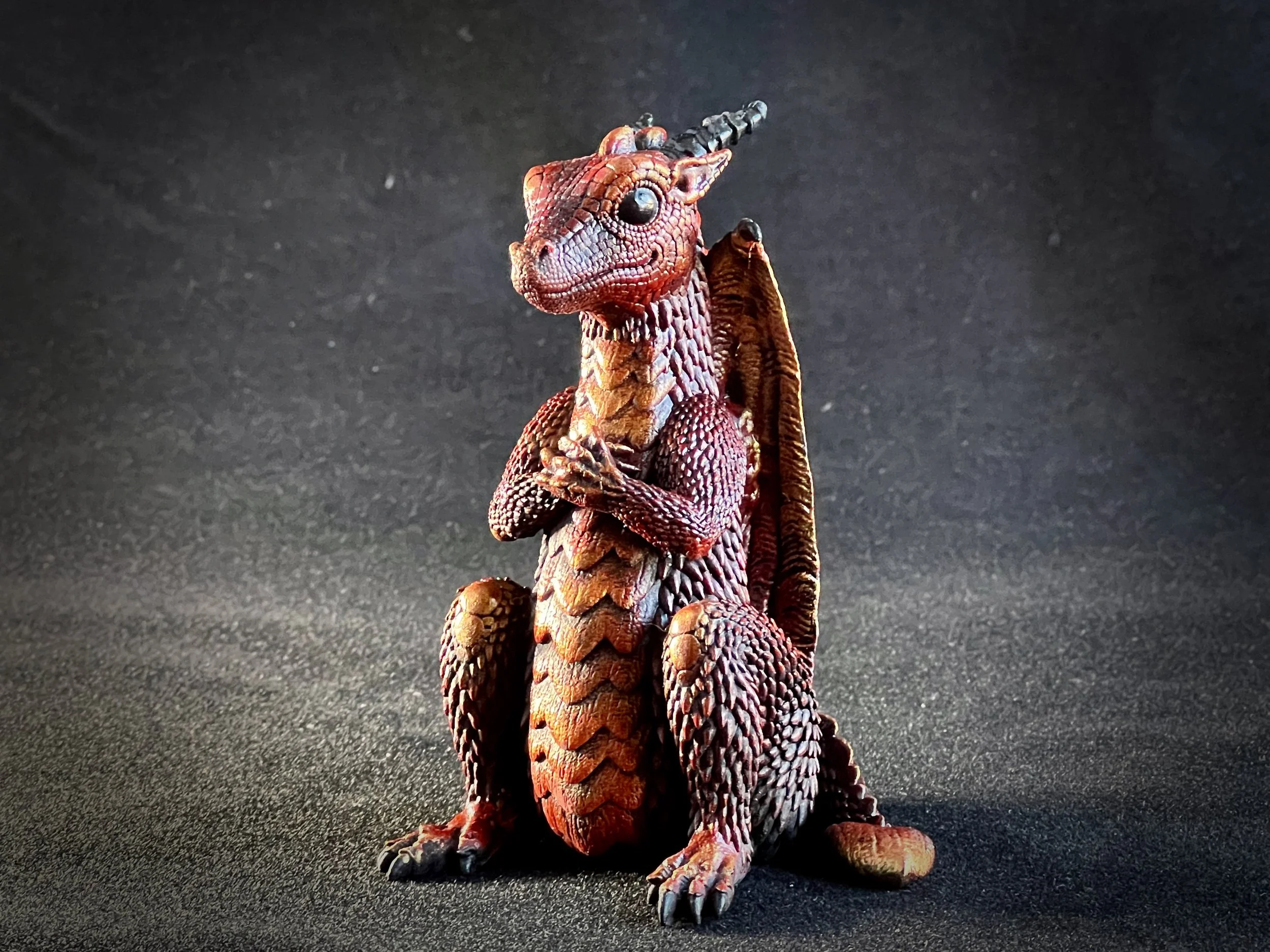 Winter Dragon — Art by David Lee Pancake